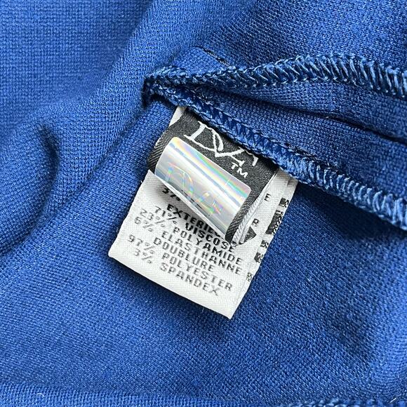 Diane von Furstenberg Blue V-neck Sheath Dress - Picture 5 of 6